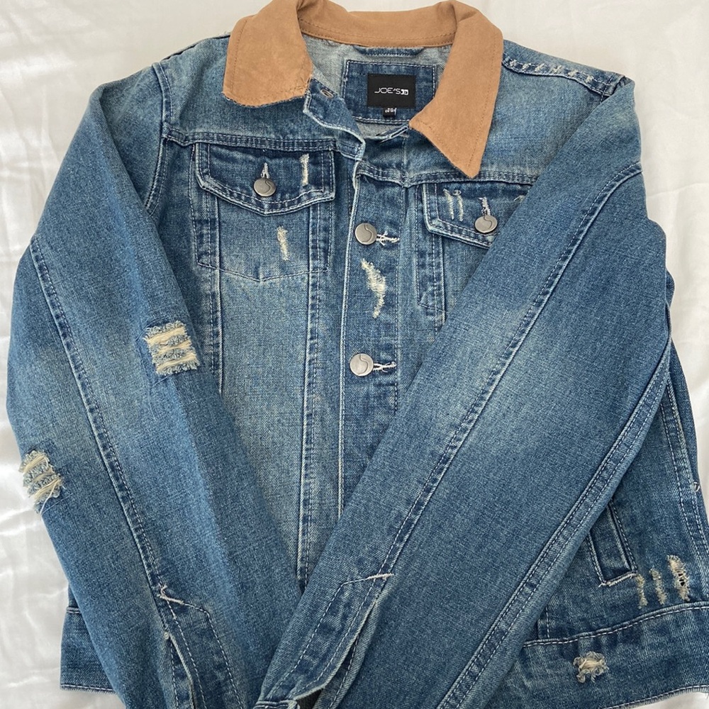 Boys Distressed Joe jeans jacket